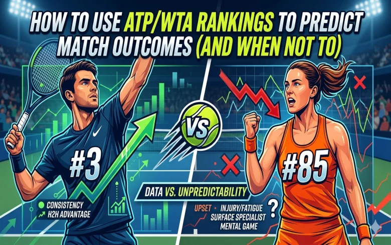 ATP/WTA-Rankings als Wetttipp-Werkzeug: Einsatz mit Bedacht